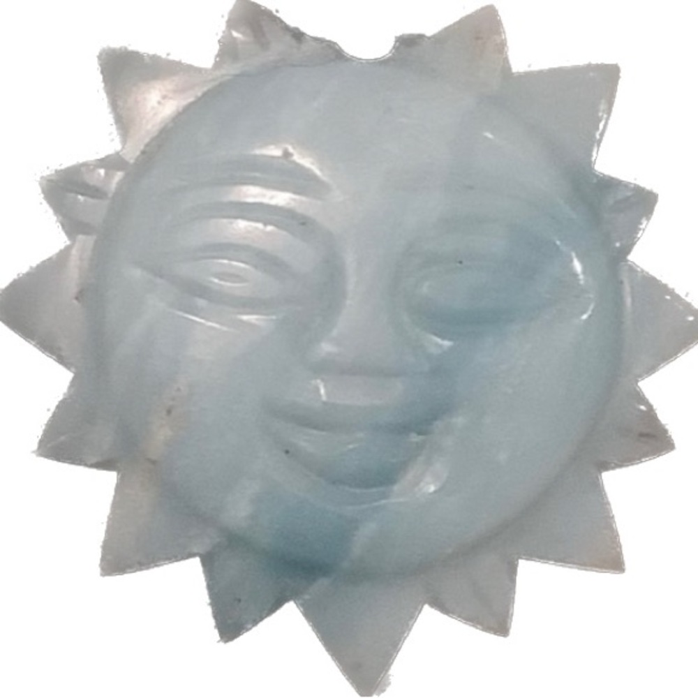 NEW Semiprecious stone Sun necklace